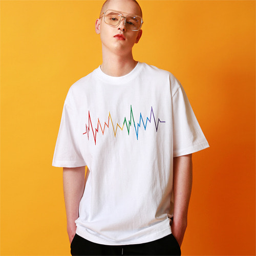 RB WAVE T-SHIRT (WHITE)