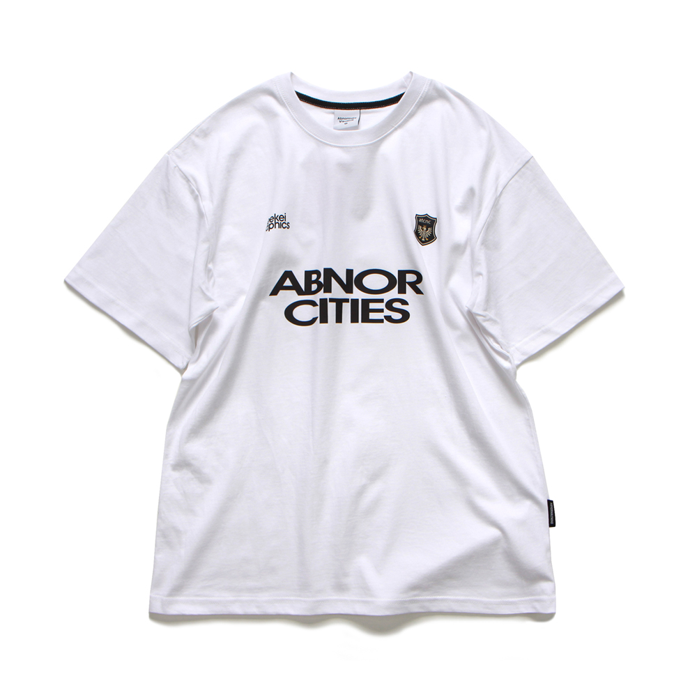 앱놀씨티즈 티셔츠 화이트 (ABNORCITIES T-SHIRT WHITE)