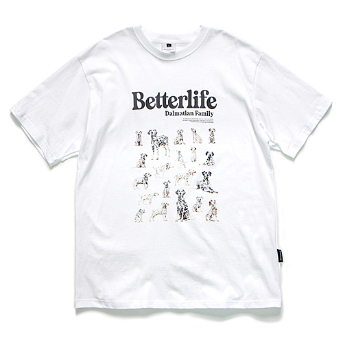 BETTERLIFE23 T-SHIRT (WHITE)