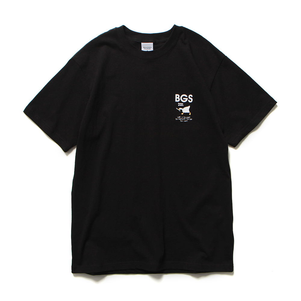 네버마인드 티셔츠 블랙 (NEVERMIND T-SHIRT BLACK)