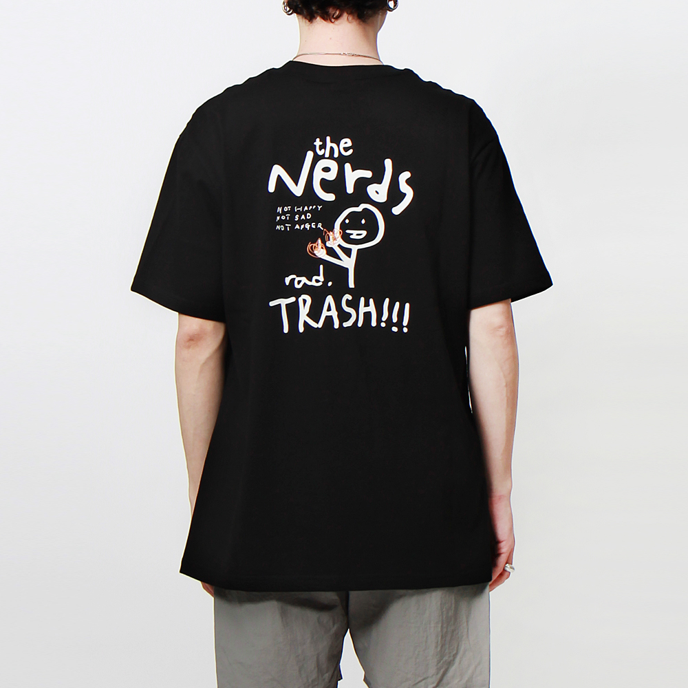 NERDS 티셔츠 블랙 (NERDS T-SHIRT BLACK)